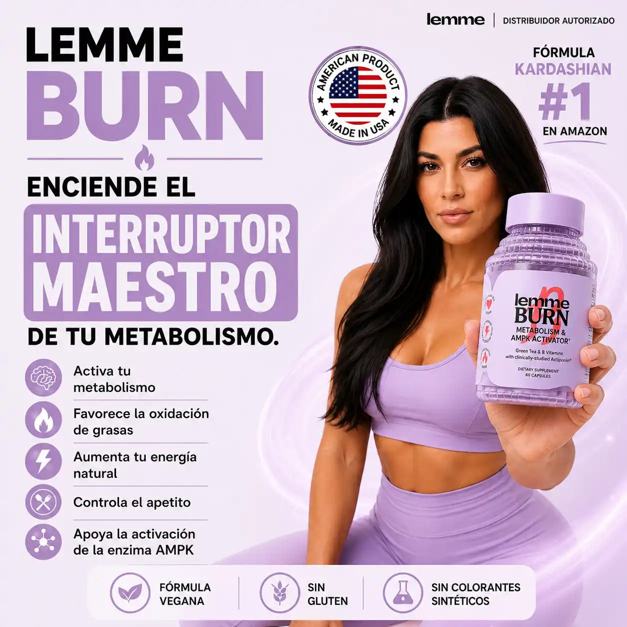 Lemme Burn - 60 Cápsulas