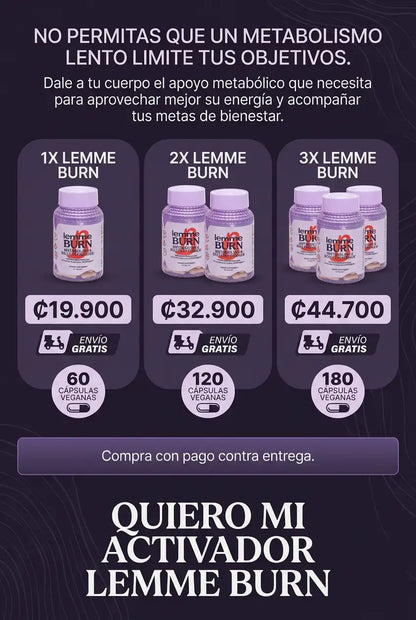 Lemme Burn - 60 Cápsulas