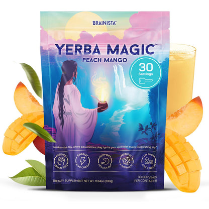 Yerba Magic®: Energía limpia, enfoque mental real y digestión ligera — sin café, sin picos, sin ansiedad. (30 porciones)