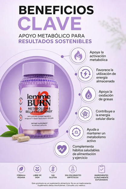 Lemme Burn - 60 Cápsulas