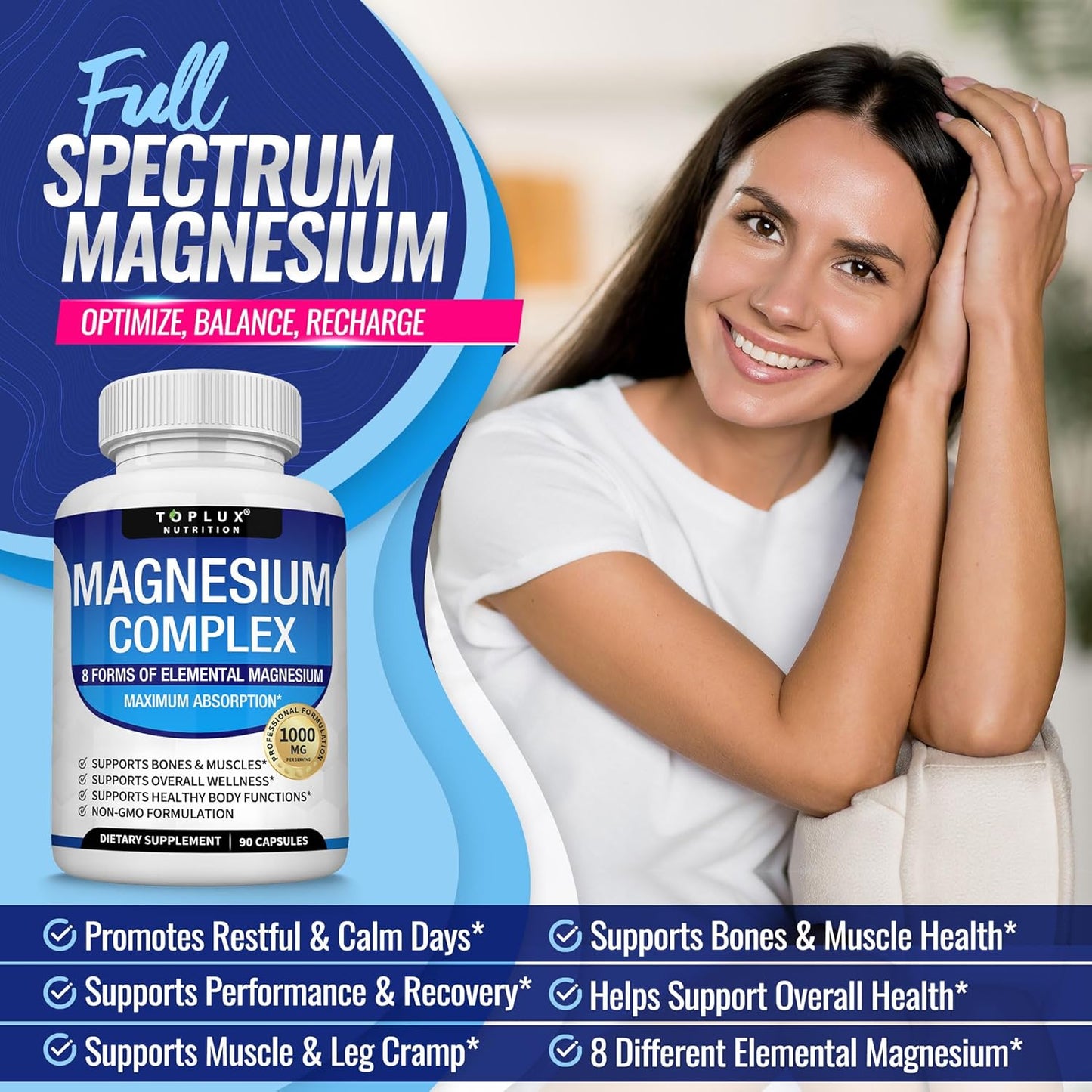 Magnesium Complex 8-en-1: El Equilibrio que tu Cuerpo Necesitaba 💎