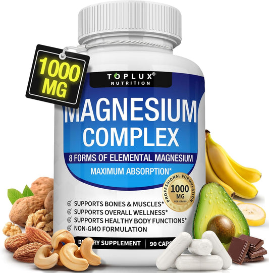 Magnesium Complex 8-en-1: El Equilibrio que tu Cuerpo Necesitaba 💎