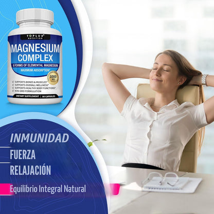Magnesium Complex 8-en-1: El Equilibrio que tu Cuerpo Necesitaba 💎