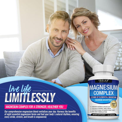 Magnesium Complex 8-en-1: El Equilibrio que tu Cuerpo Necesitaba 💎