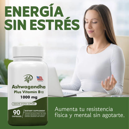 Complejo Ashwagandha + Vitamina B12