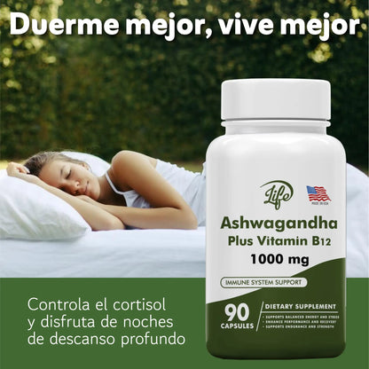 Complejo Ashwagandha + Vitamina B12