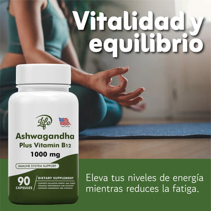 Complejo Ashwagandha + Vitamina B12