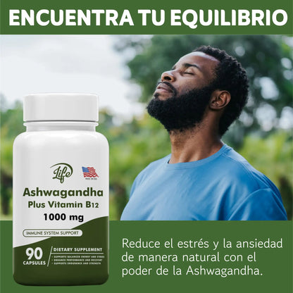 Complejo Ashwagandha + Vitamina B12