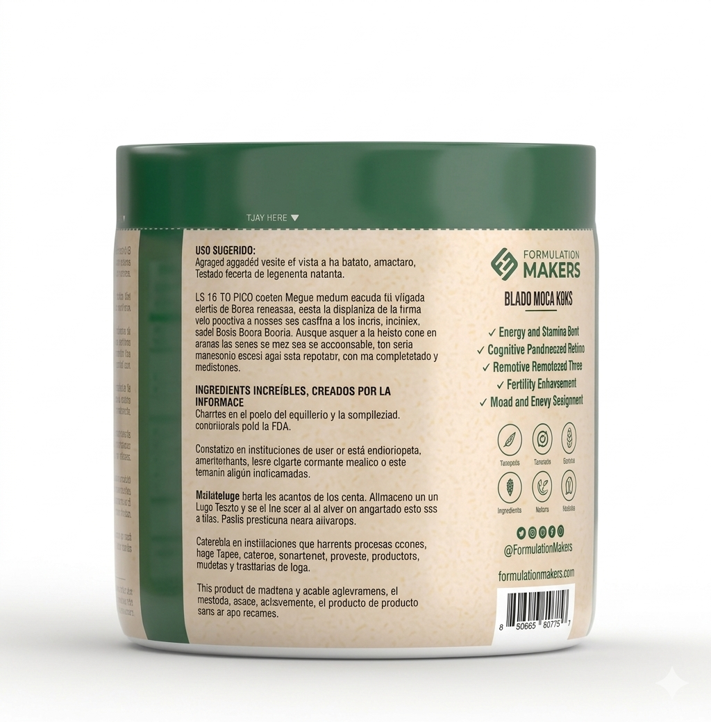 MEJORA TU RENDIMIENTO FÍSICO – BLACK MACA EN POLVO – ENERGÍA, RENDIMIENTO Y VITALIDAD NATURAL