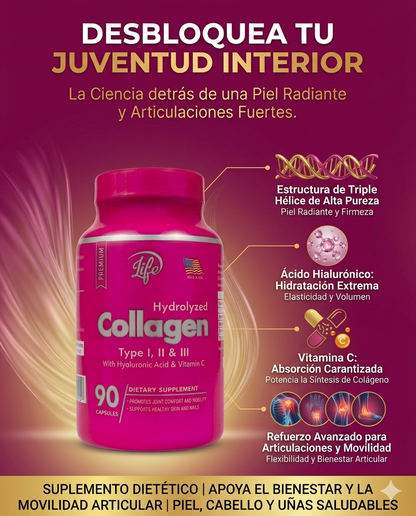 Collagen - Fórmula Integral para Articulaciones, Piel y Tendones
