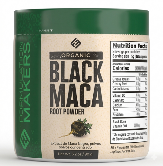 MEJORA TU RENDIMIENTO FÍSICO – BLACK MACA EN POLVO – ENERGÍA, RENDIMIENTO Y VITALIDAD NATURAL
