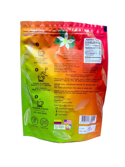 Greenlike™ Green Fussion: Té Día y Noche 100% Natural