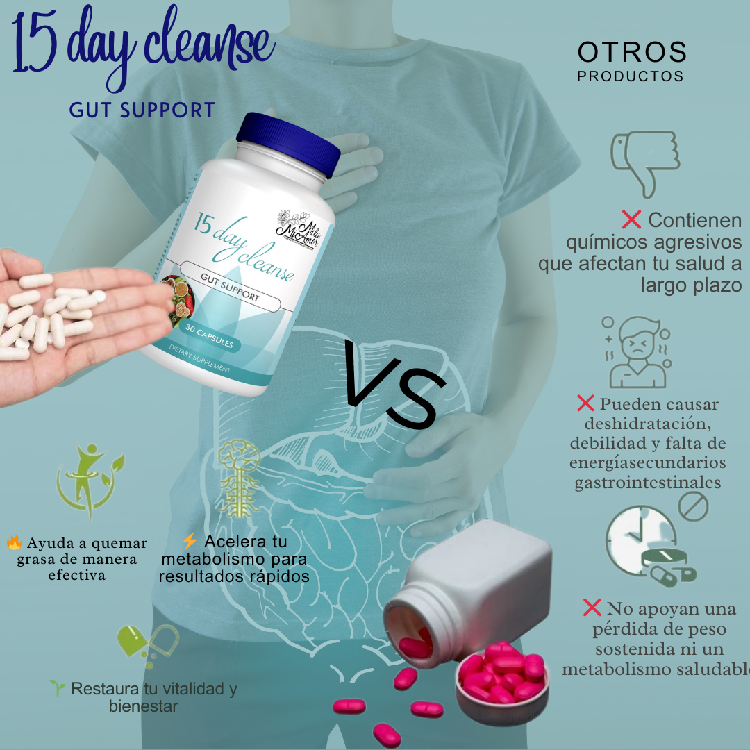 15 Días de Limpieza Intestinal y Apoyo Digestivo