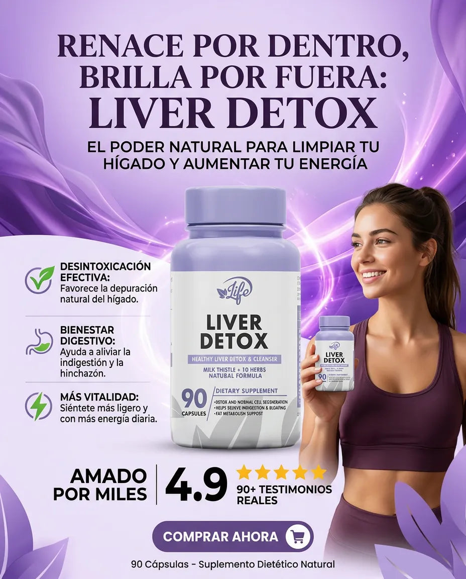 Liver Detox – Apoyo Para Limpieza Hepática Natural