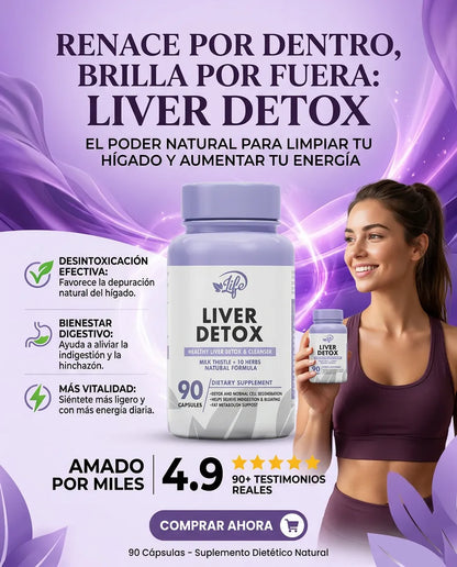 Liver Detox – Apoyo Para Limpieza Hepática Natural