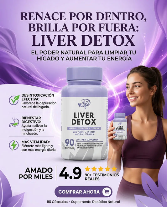 Liver Detox – Apoyo Para Limpieza Hepática Natural