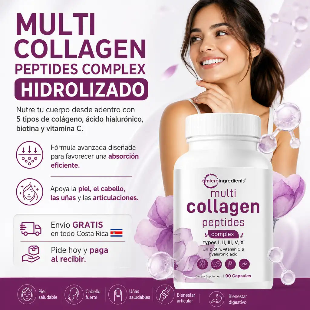 Colágeno Hidrolizado Multi Collagen Peptides de Micro Ingredients
