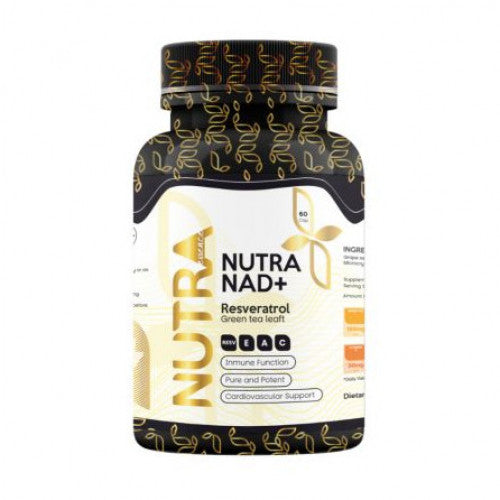 Nutra NAD+ + Resveratrol – Apoyo para la energía celular y la longevidad