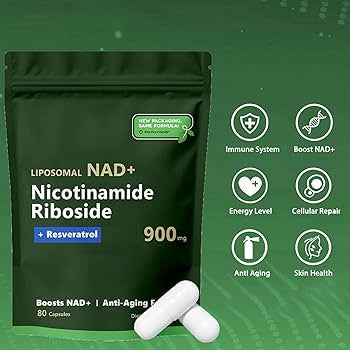 Liposomal NAD+ & Resveratrol (900 mg)