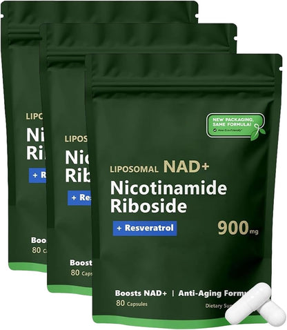 Liposomal NAD+ & Resveratrol (900 mg)
