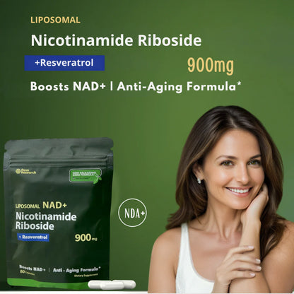 Liposomal NAD+ & Resveratrol (900 mg)