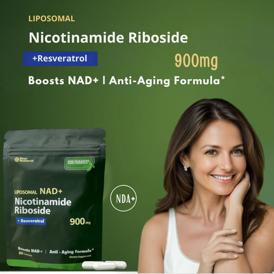 Liposomal NAD+ & Resveratrol (900 mg)