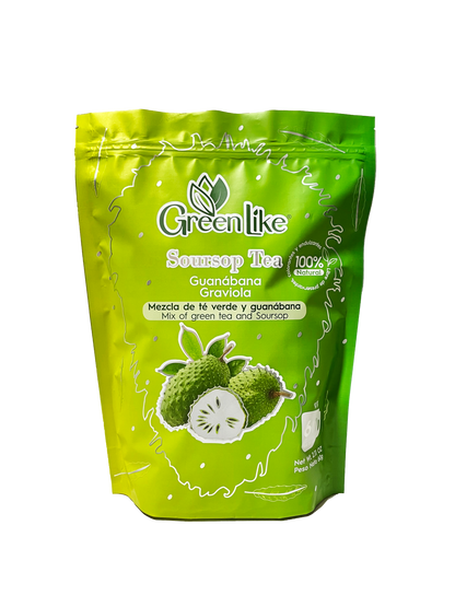 🍃 Greenlike™ Soursop Tea: El Elixir de la Selva en tu Taza