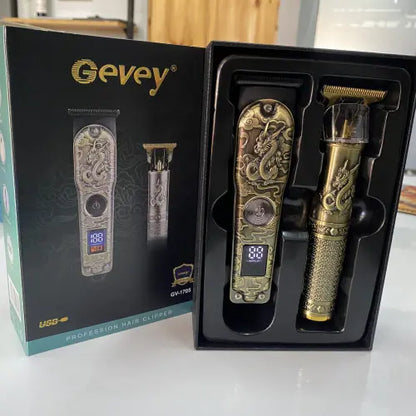 SET PROFESIONAL 2 EN 1 GEVEY® GV-1705 | AFEITADO Y PATILLAS
