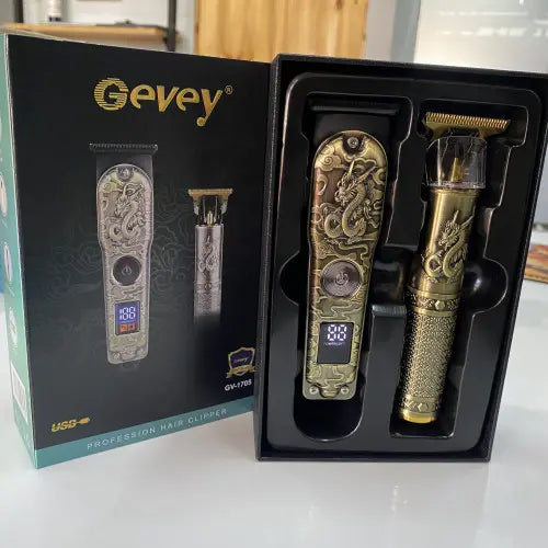 SET PROFESIONAL 2 EN 1 GEVEY® GV-1705 | AFEITADO Y PATILLAS