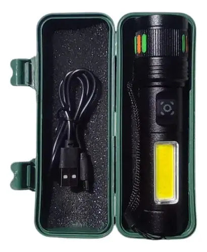 Linterna Táctica Multifuncional LED COB