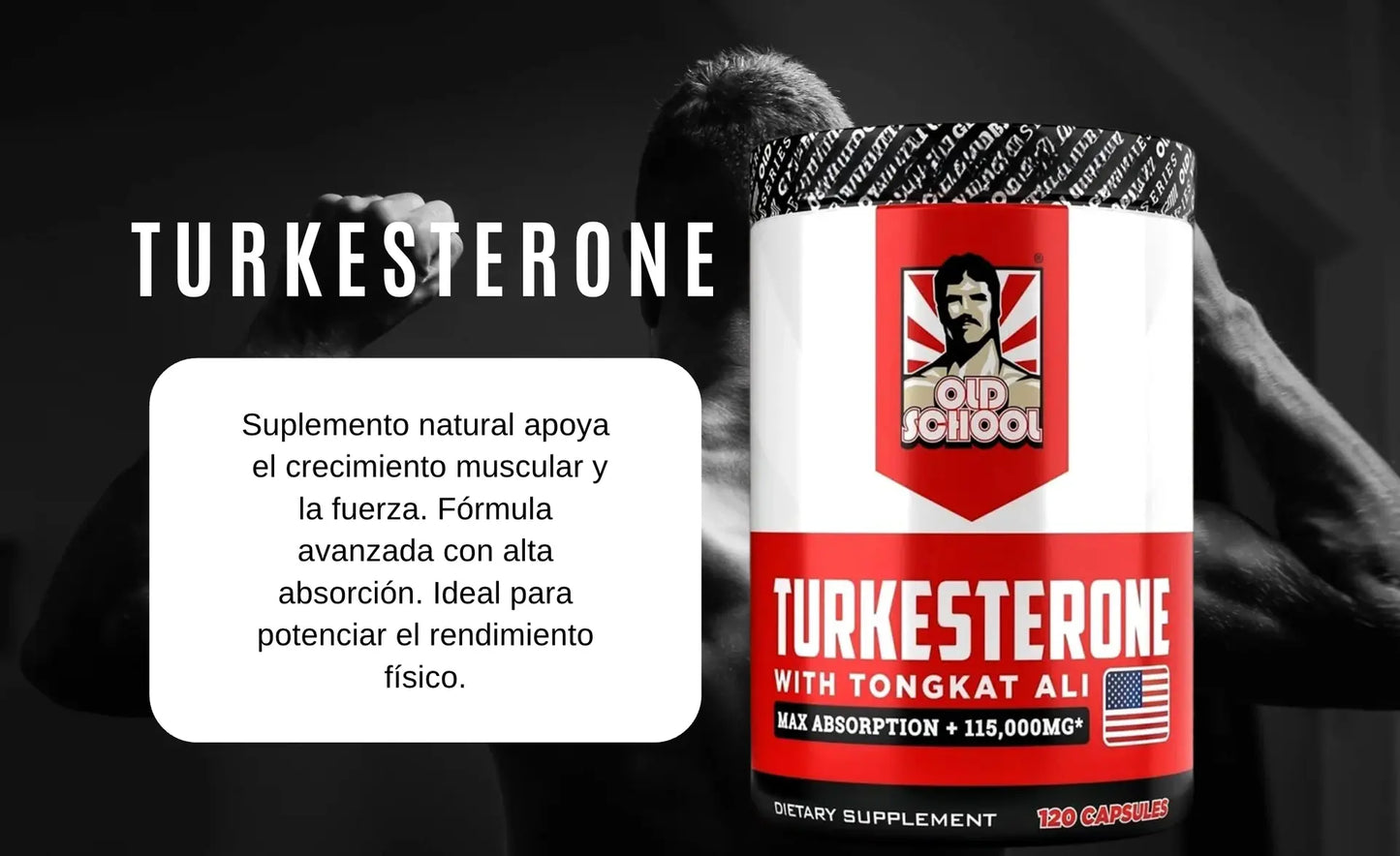 Turkesterone Max Potency + Tongkat Ali