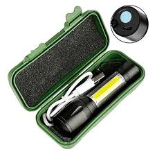 Linterna Táctica Multifuncional LED COB