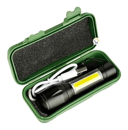 Linterna Táctica Multifuncional LED COB