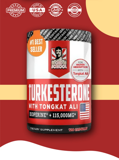 Turkesterone Max Potency + Tongkat Ali